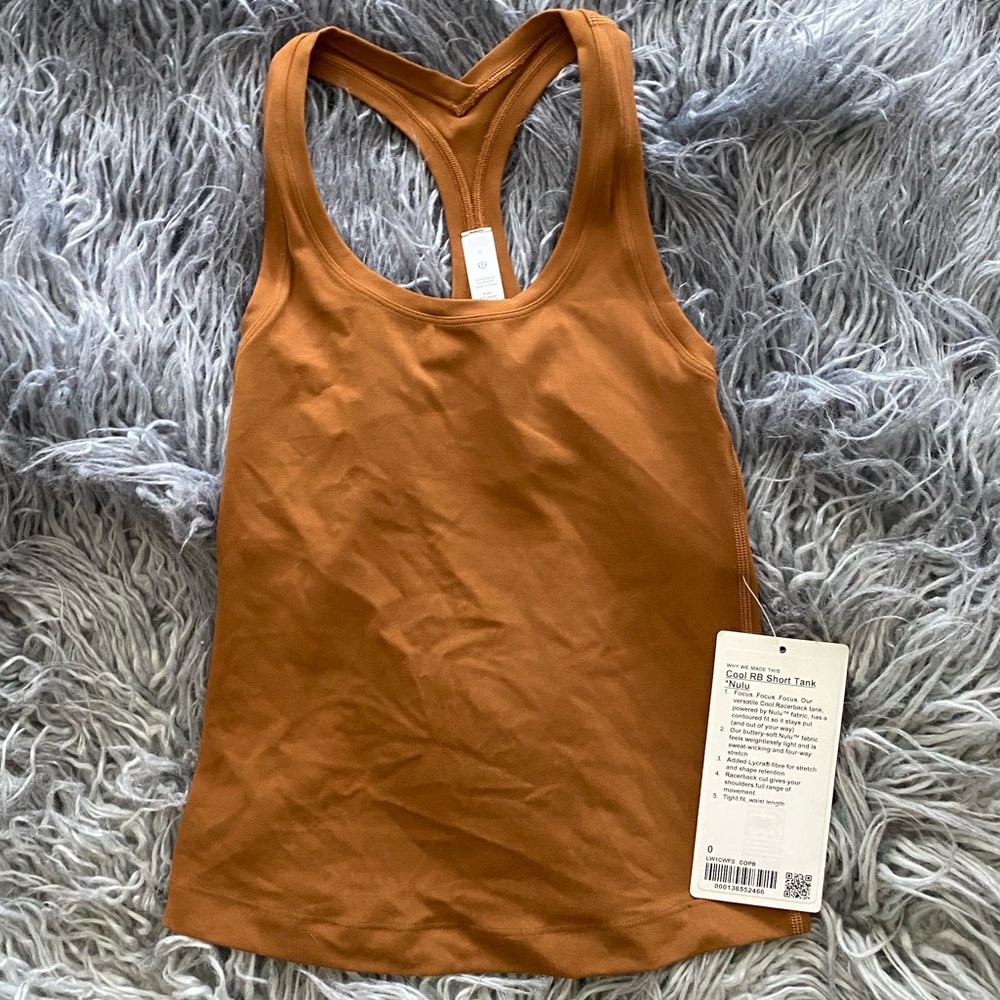 NWT LULU RACE LENGTH NULU TANK